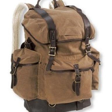Comes In Various Colors Very Spacious And Light Weight Canvas Backpack Bag For Unisex Uses