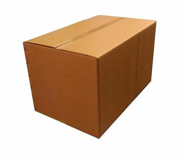  पैकेजिंग के लिए आयताकार आयताकार आकार का प्लेन ब्राउन कलर फोल्डिंग पेपर बॉक्स 