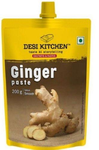 Brown Desi Kitchen Ginger Paste With Smooth Texture Available In 200 Gm