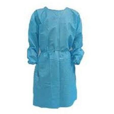 Disposable Non Woven Blue Full Sleeves Unisex Surgical Gown Grade: Medicine