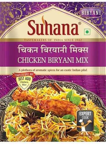 Purple 100% Pure And Organic Suhana Chicken Biryani Masala Delicious In Taste