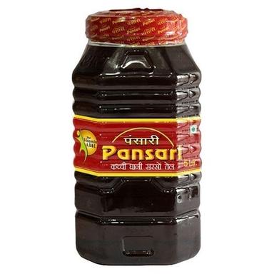 A Grade 100% Pure Pansari Kachi Ghani Mustard Oil, 5 Liters For Cooking Application: Kitchen