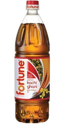 Organic Cold Pressed 1 L Kachchi Ghani Mustard Oil(Strong Aroma)