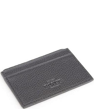 Leather Black Color Credit, Debit Card Holder Wallet Zipper Coin Purse For Men And Women