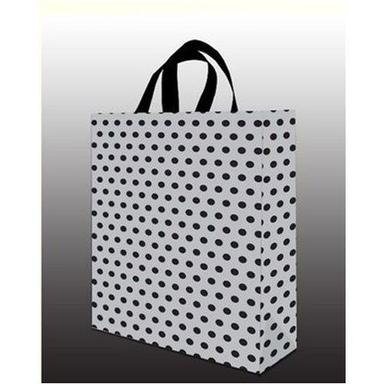 Laminated Bopp Shopping Bag With Printed Design Plain