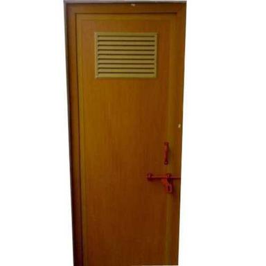 Bleached Single Panel Lightweight Pvc Plastic Bathroom Door For Home, Office