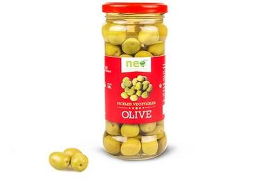 Premium Quality No Preservatives And Good For Health Green Olive Pickles