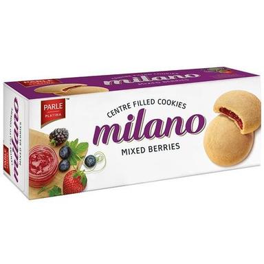 Glucose Low In Sugar Delicious Parle Milano Mixed Berries Natural Cookies 75 Gms