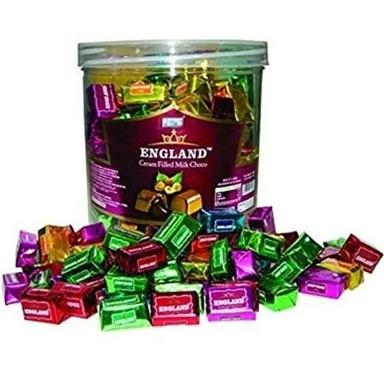 Cream Filled Milk And Chocolate Candy - Pack Of 125 Pieces Ingredients: Butter