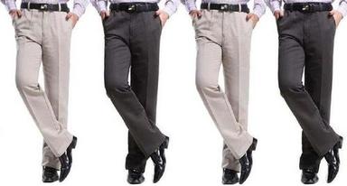Quick Dry Mens Multi Colored Regular Fit Skin Friendly Plain Pure Cotton Formal Trouser