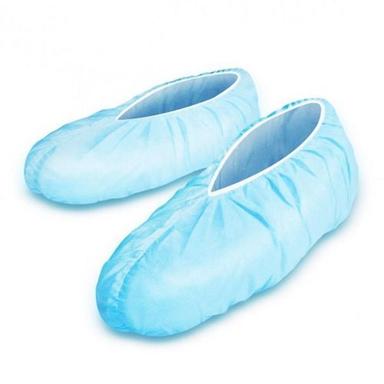 Blue Dirt And Germs Protection Disposable Shoe Cover For Medical Hygiene Clean Room