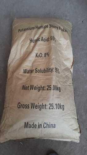 Water Soluble Potassium Humate Shinny Flakes For Healthy Plant Growth Application: Humic Acid