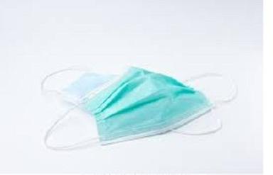 Disposable Sky Blue Face Mask(Fabricated With 3 Ply Excellent Non Woven Texture) Age Group: Suitable For All Ages
