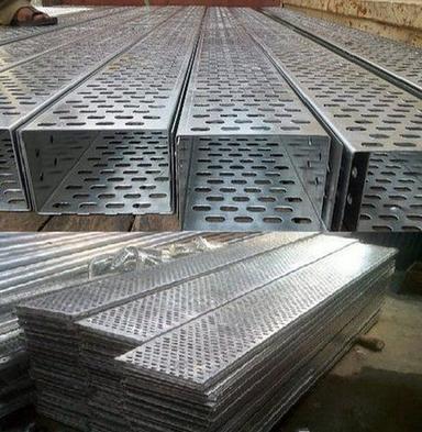 Perforated Cable Trays With Thickness 1.2-1.6 mm And U Shape Ang GI Material