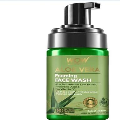 Wow Skin Science Aloe Vera Foaming Face Wash No Sulphate Parabens Silicone Fragrance And Color Color Code: Green