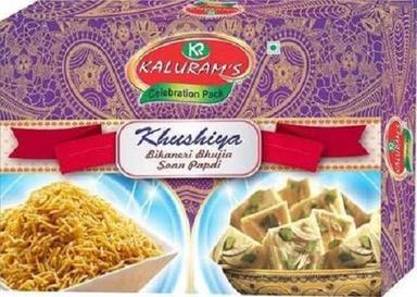 Tasty And Delicious Sweet Kalurams Bikaneri Bhujia And Soan Papdi, Pack Of 1 Fat: 10  Milligram (Mg)
