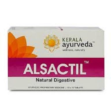 Alsactil Natural Digestive Ayurveda Tablet Made From Concentrates And Powders Of Strong Spices Dry Place
