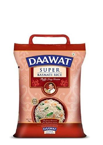 A Grade Short Grain Daawat Super Basmati Rice, 5Kg Pack And 95% Pure,  Broken (%): 13%