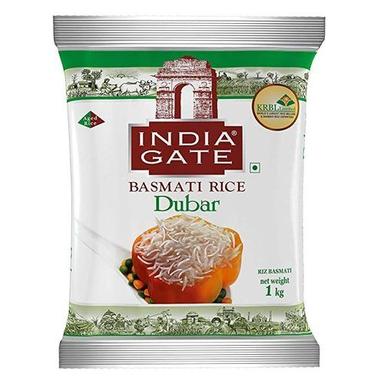 A Grade 100% Pure India Gate Basmati Rice Dubar, Net Weight 1Kg Broken (%): 14%