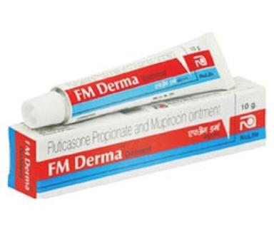  Fm Derma Fluticasone प्रोपियोनेट और मुपिरोसिन मरहम, 10Gm ट्यूब ग्रेड: मेडिकल ग्रेड