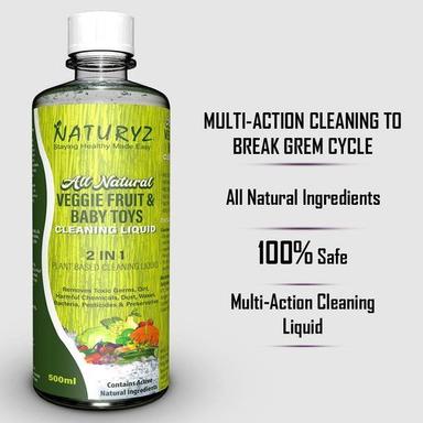 Fruit And Baby Toys Cleaning Liquid With Neem, Tulsi, Amla And Ritha Extract Grade: Food Grade