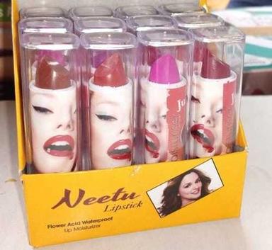 Neetu Lipstick Flower Acid Lip Moisturizer For Waterproof, Long-Enduring Moisturizer Shelf Life: 24 Months