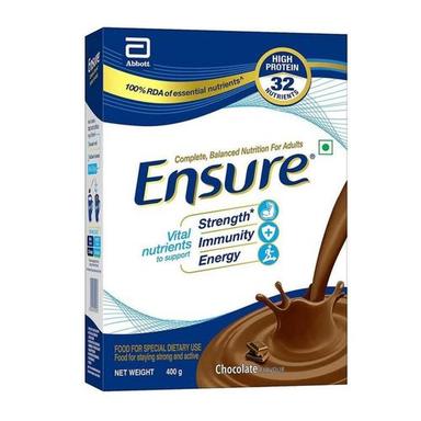 Ensure Complete Balanced Nutrition Drink (Chocolate Flavour) 400G Dosage Form: Powder