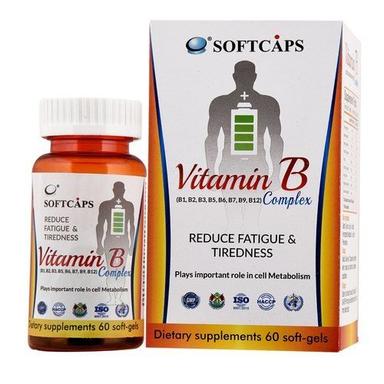 Healthy Supplement Softcaps Vitamin B Complex Softgel Capsules Generic Drugs