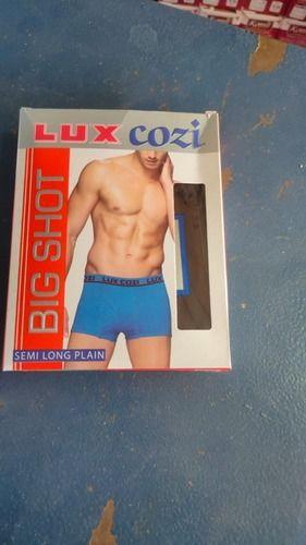 Comfortale And Stretchable Slim Fit Blue Color Mens Underwear, S,M,L Size Boxers Style: Boxer Briefs