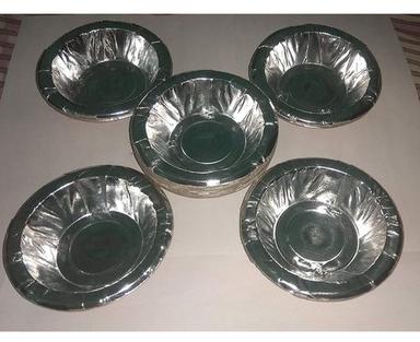 Silver Colored Disposable 3 Inch Serving Bowls  Application: For Party