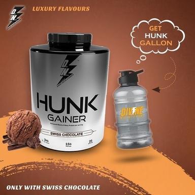 Swiss Chocolate Flavor With Great Carb Divine Nutrition Hunk Gainer Dosage Form: Powder