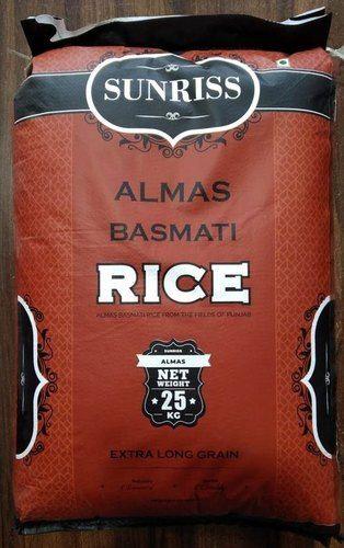 25 Kg Bag Sunriss Fine Quality Almas Basmati Rice Long Grain Rice With Delicious Taste Admixture (%): 5%