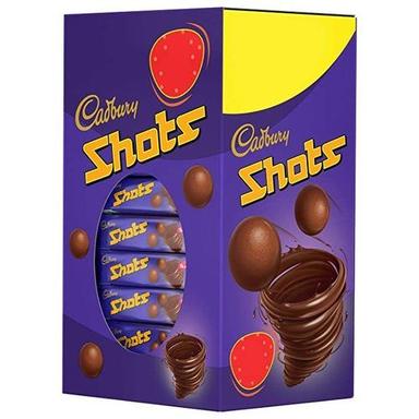 Finest Ingredients Cadbury Dairy Milk Chocolate Shots Carton (58 Units X 3.6 Gm) Fat Contains (%): 7 Grams (G)