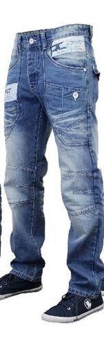 Mens Slim Fit Skin Friendly Light Blue Casual Faded Denim Jeans Age Group: >16 Years