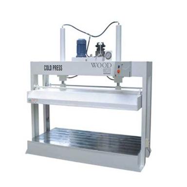 White Powder Coated Hydraulic Operating Type Cold Press Machine, Psi 3000