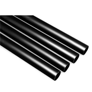 Round Mild Steel Black Pipe, Conduit Pipe For Construction, Thickness 4.85 Inch
