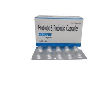 Prebiotic And Probiotic Skorpre Capsules For Men And Women, Strip With 10 Tablets Efficacy: Promote Healthy & Growth