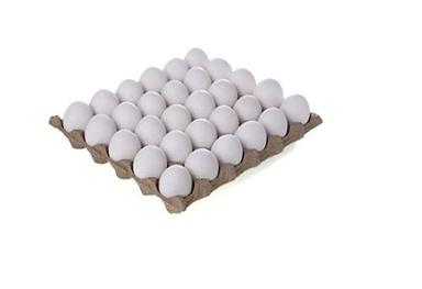 Pure Healthy Nutrition Enriched Fresh Chicken White Eggs, Pack Of 30  Egg Size: Medium