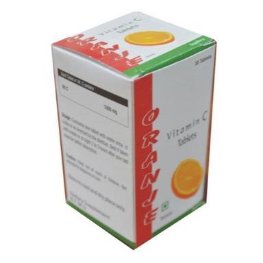 Orange Flavor Vitamin C Tablets, 30 Tablets Pack Generic Drugs