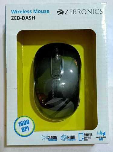3D Zeb-Jaguar Wireless Mouse, 2.4Ghz With Usb Nano Receiver, High Precision 4 Buttons