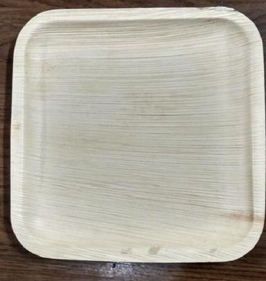 Brown 100% Natural Eco-Friendly Square Shaped Areca Leaf Bamboo Disposable Plates