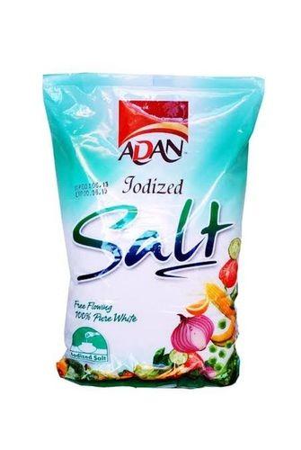 100% Pure Adan Jodized Salt With White Colour Iodine, Healthy, And Hygienic Alternative
