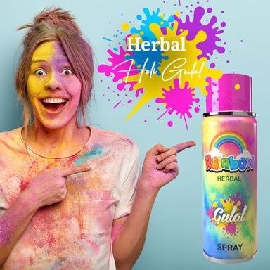 Non-Allergic, Eco-Friendly Rainbow Herbal Holi Color Gulal Spray - Pack Of 3 Power Source: Manual