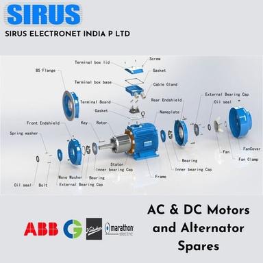 Eco-Friendly Three Phase Electrical Ac And Dc Motors And Alternator Spares