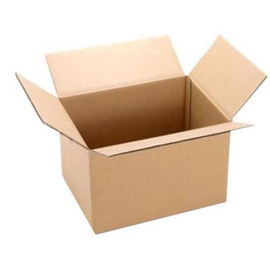  आयताकार 6.5 एमएम ब्राउन मैट फ़िनिश पैकेजिंग के लिए आयताकार नालीदार पेपर बॉक्स 