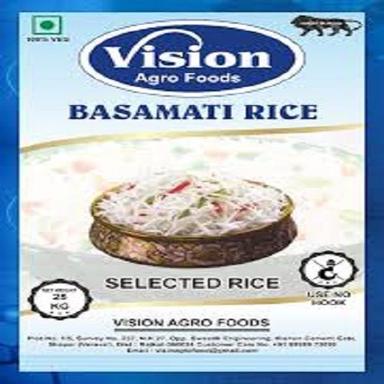 White Rich Taste Nutty And Rich In Flavor Vision Agro Based Long Grain Basmati Rice