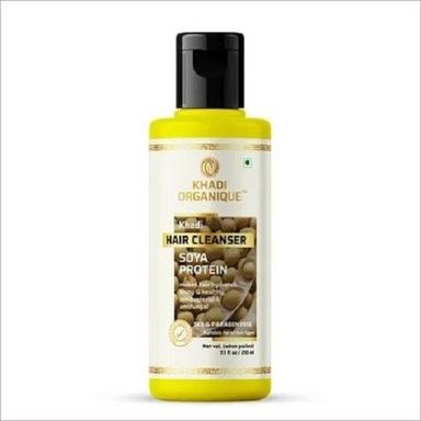 Yellow  Herbal Soya Protein Hair Cleanser Shampoo Paraben Free For Hair Growth