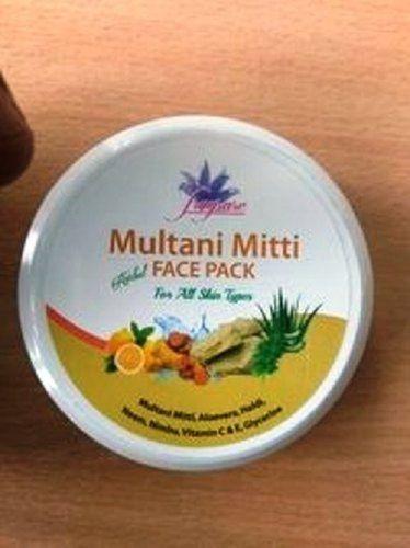  Multani Mitti Face Pack For All Skin Types Including Aloevera, Haldi, Neem, Nimbu, Vitamin C & E, Glycerine Best For: Daily Use