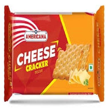 Rectangle Crispy Crunchy And Tasty Americana Cheese Cracker Biscuits
