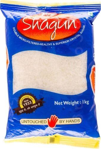 White Shagun Crystal Sugar Double Micro Filtered Healthy And Superior Quality Available In 1 Kg
